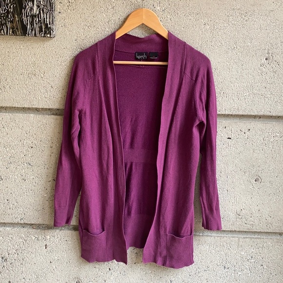 Kersh Open Front Cardigan Lightweight Knit - Picture 1 of 11
